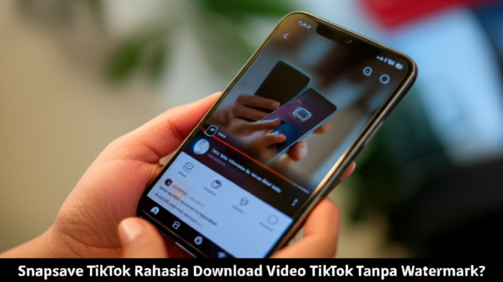 Snapsave TikTok Rahasia Download Video TikTok Tanpa Watermark?