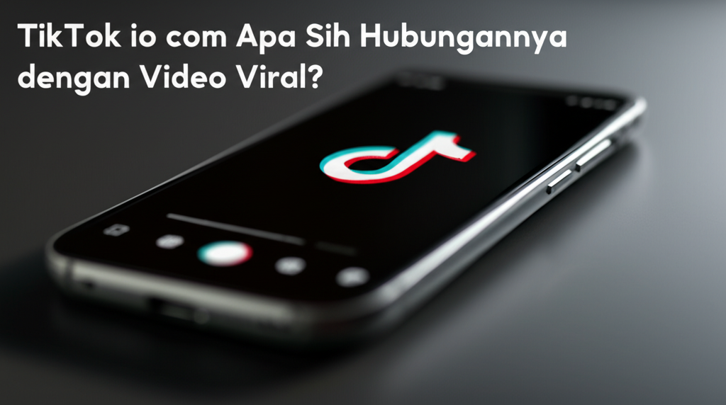 TikTok io com Apa Sih Hubungannya dengan Video Viral?