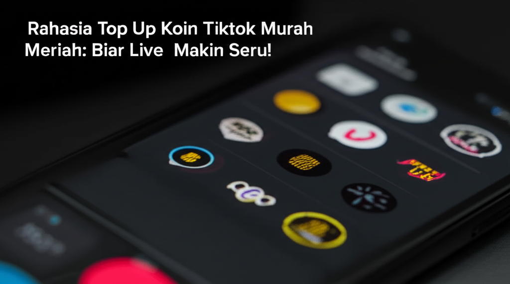 Rahasia Top Up Koin TikTok Murah Meriah: Biar Live Makin Seru!