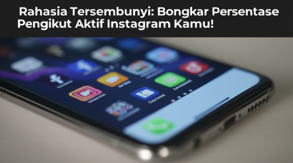 Rahasia Tersembunyi: Bongkar Persentase Pengikut Aktif Instagram Kamu!