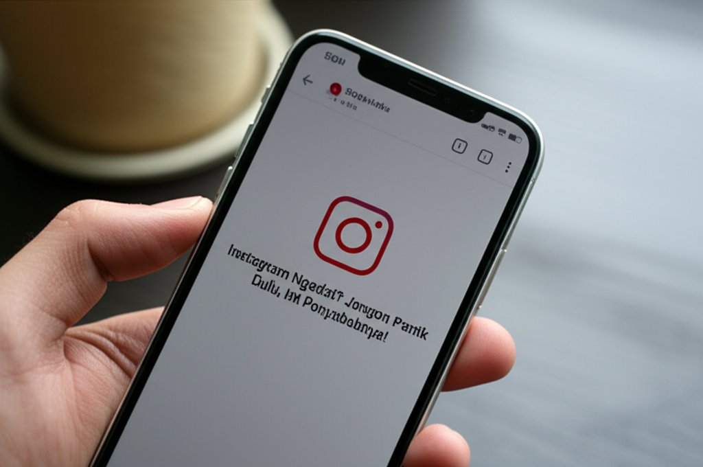 Instagram Ngadat? Jangan Panik Dulu, Ini Penyebabnya!