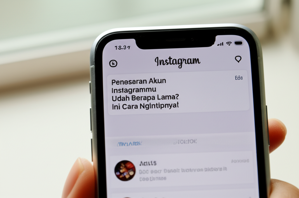 Penasaran Akun Instagrammu Udah Berapa Lama? Ini Cara Ngintipnya!
