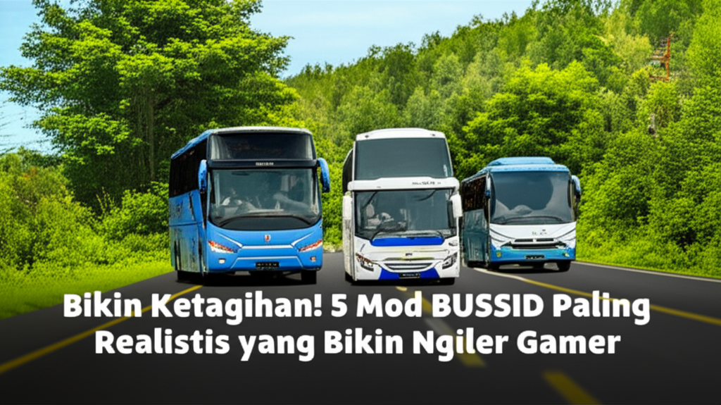 Bikin Ketagihan! 5 Mod BUSSID Paling Realistis yang Bikin Ngiler Gamer