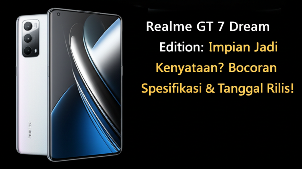 Realme GT 7 Dream Edition: Impian Jadi Kenyataan? Bocoran Spesifikasi & Tanggal Rilis!