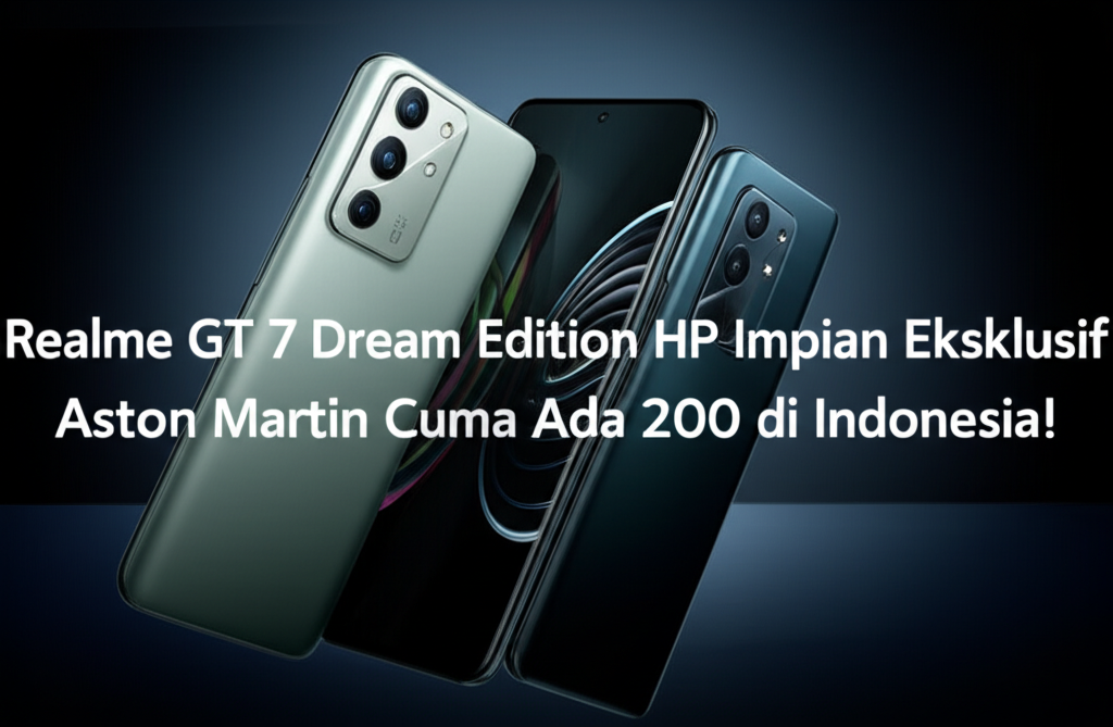 Realme GT 7 Dream Edition HP Impian Eksklusif Aston Martin Cuma Ada 200 di Indonesia!