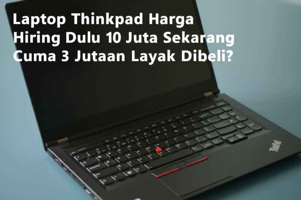 Laptop Thinkpad Harga Miring Dulu 10 Juta Sekarang Cuma 3 Jutaan Layak Dibeli?