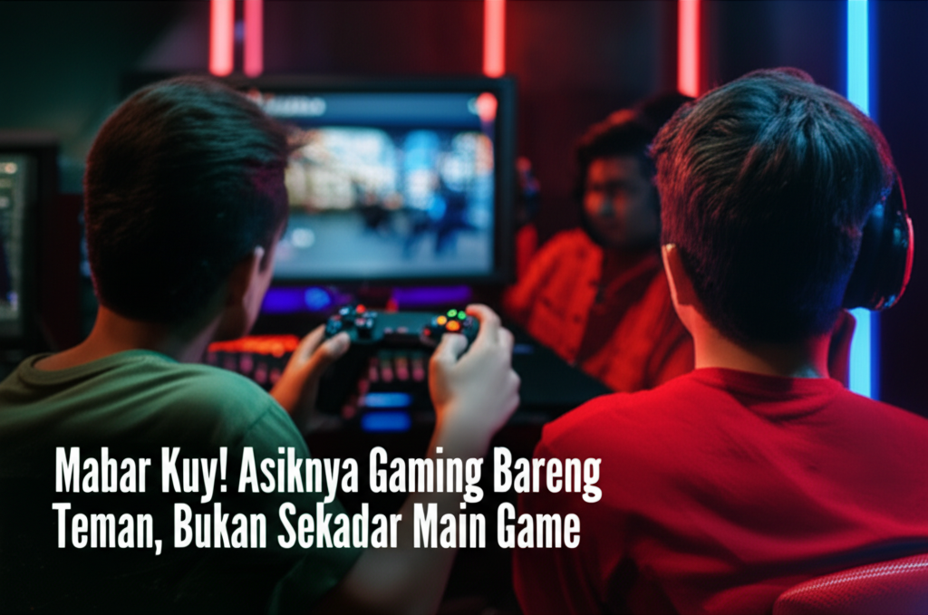 Mabar Kuy! Asiknya Gaming Bareng Teman, Bukan Sekadar Main Game