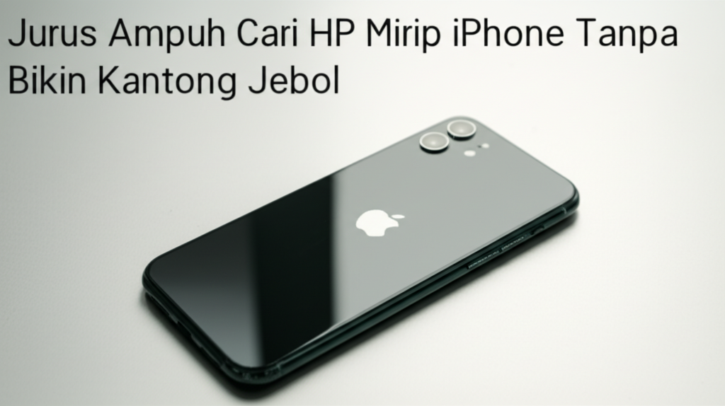 Jurus Ampuh Cari HP Mirip iPhone Tanpa Bikin Kantong Jebol