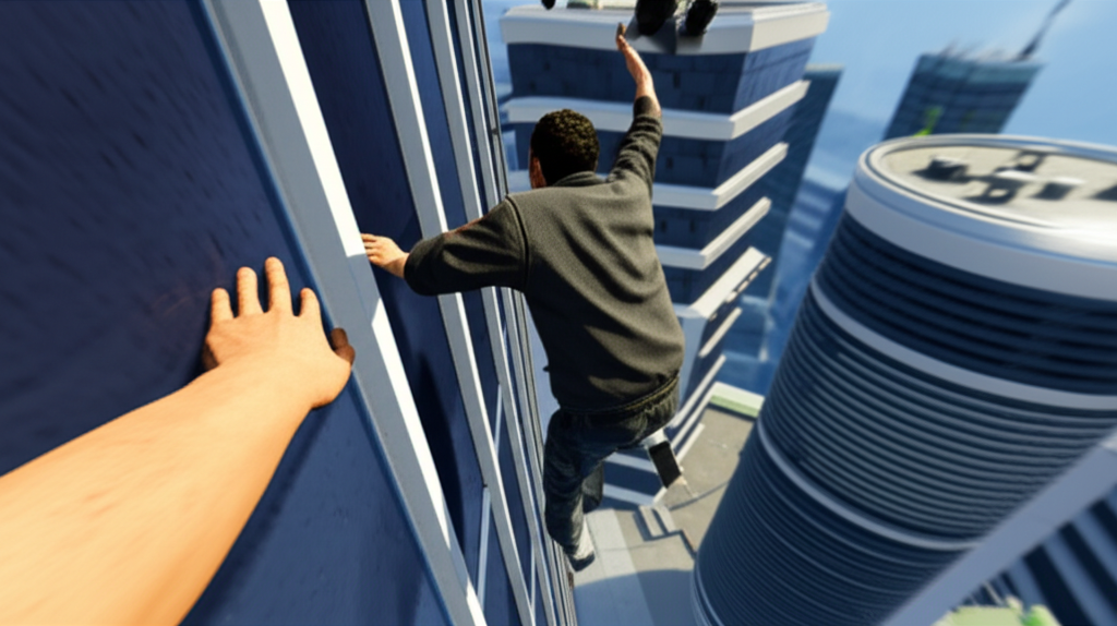 Parkour di Dunia Game: Lompat, Lari, dan Terbang Bebas!