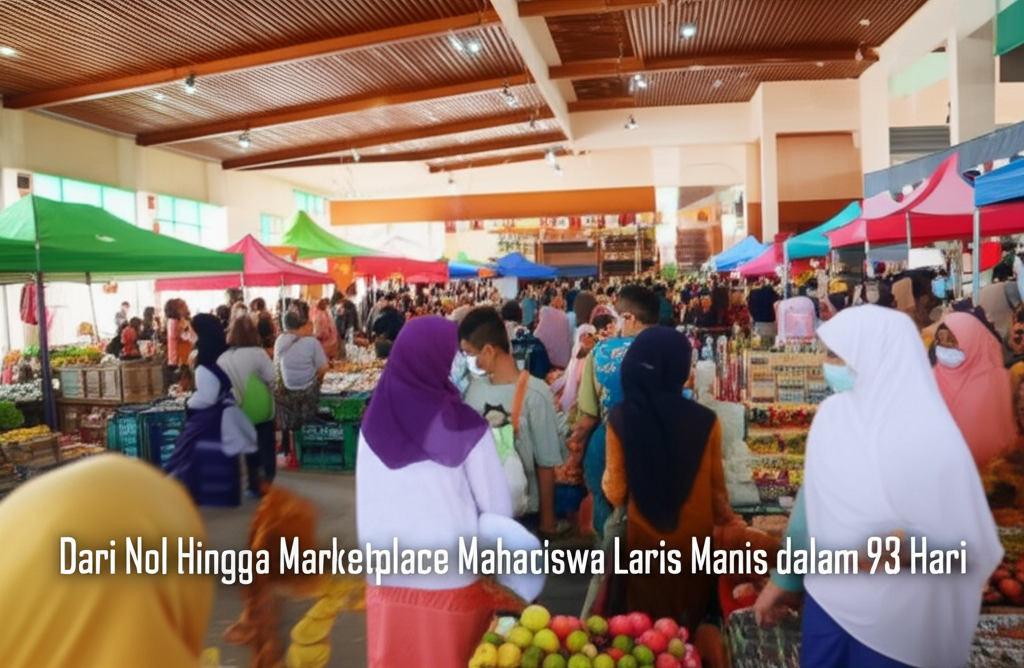 Dari Nol Hingga Marketplace Mahasiswa Laris Manis dalam 93 Hari