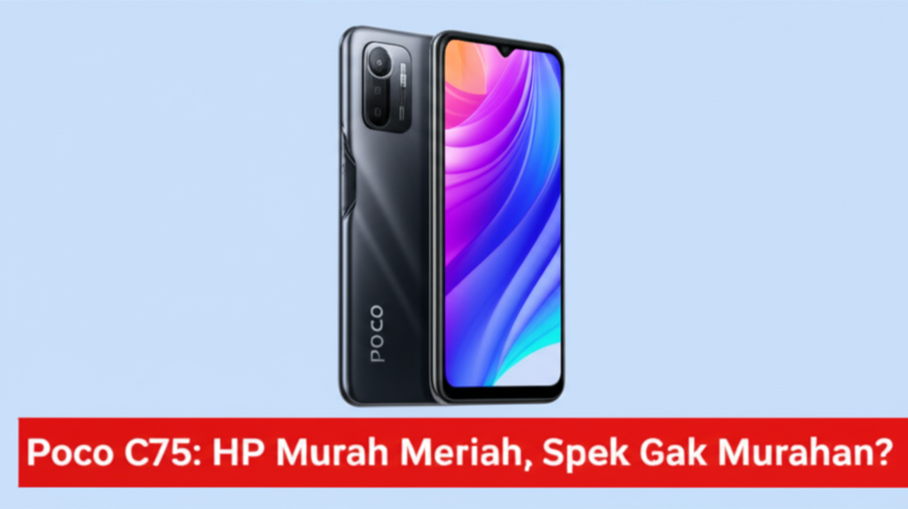 Poco C75: HP Murah Meriah, Spek Gak Murahan?