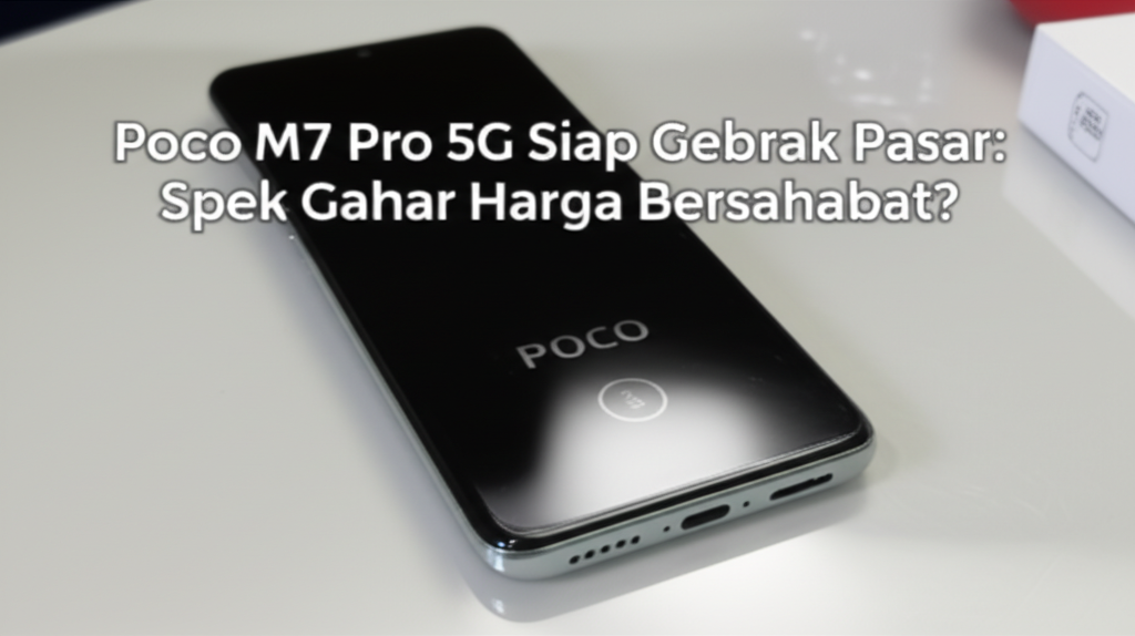 Poco M7 Pro 5G Siap Gebrak Pasar: Spek Gahar Harga Bersahabat?