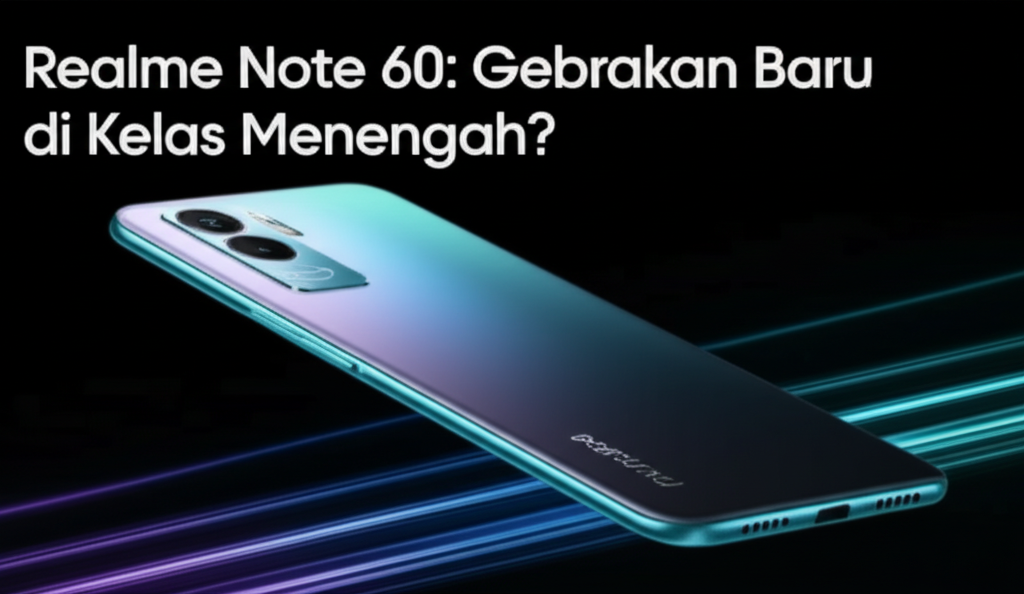 Realme Note 60: Gebrakan Baru di Kelas Menengah?