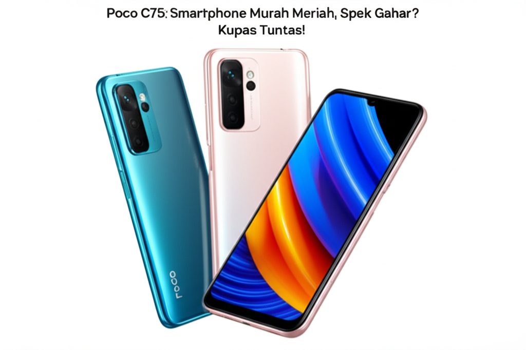 Poco C75: Smartphone Murah Meriah, Spek Gahar? Kupas Tuntas!