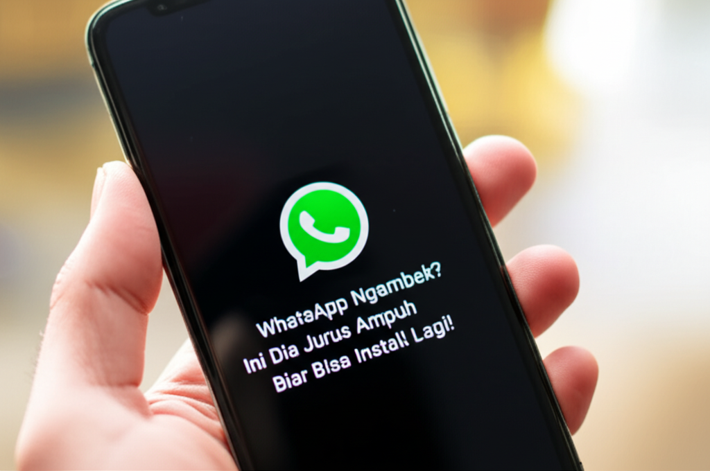 WhatsApp Ngambek? Ini Dia Jurus Ampuh Biar Bisa Install Lagi!