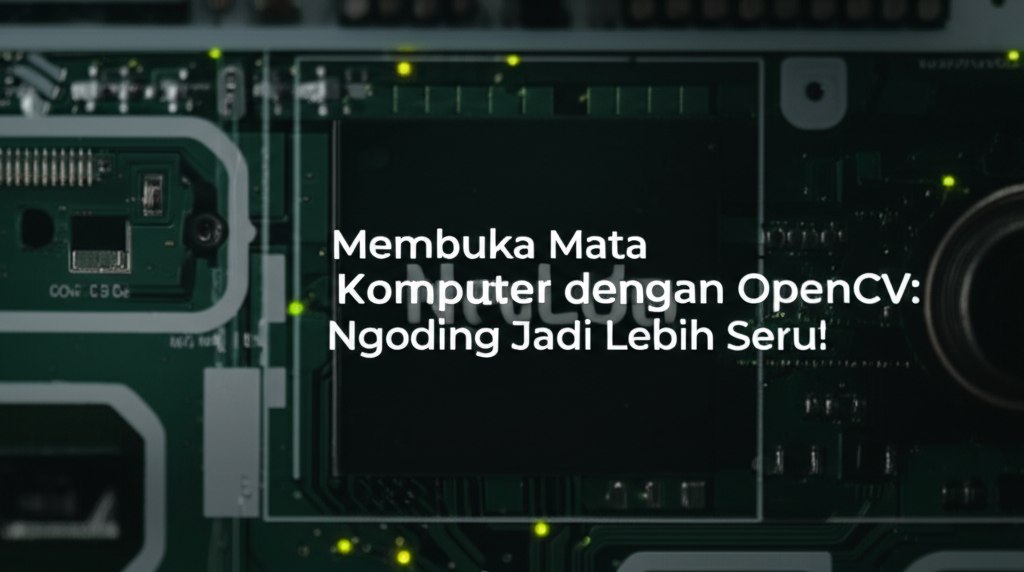 Membuka Mata Komputer dengan OpenCV: Ngoding Jadi Lebih Seru!