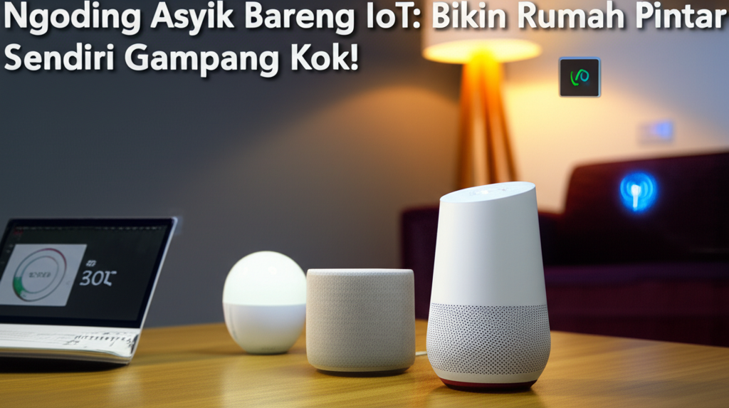 Ngoding Asyik Bareng IoT: Bikin Rumah Pintar Sendiri Gampang Kok!