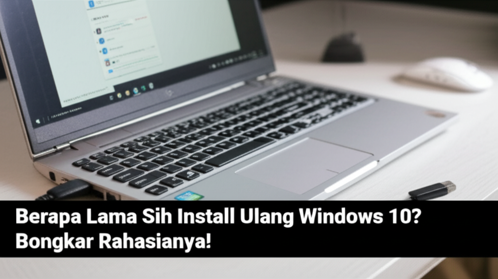 Berapa Lama Sih Install Ulang Windows 10? Bongkar Rahasianya!