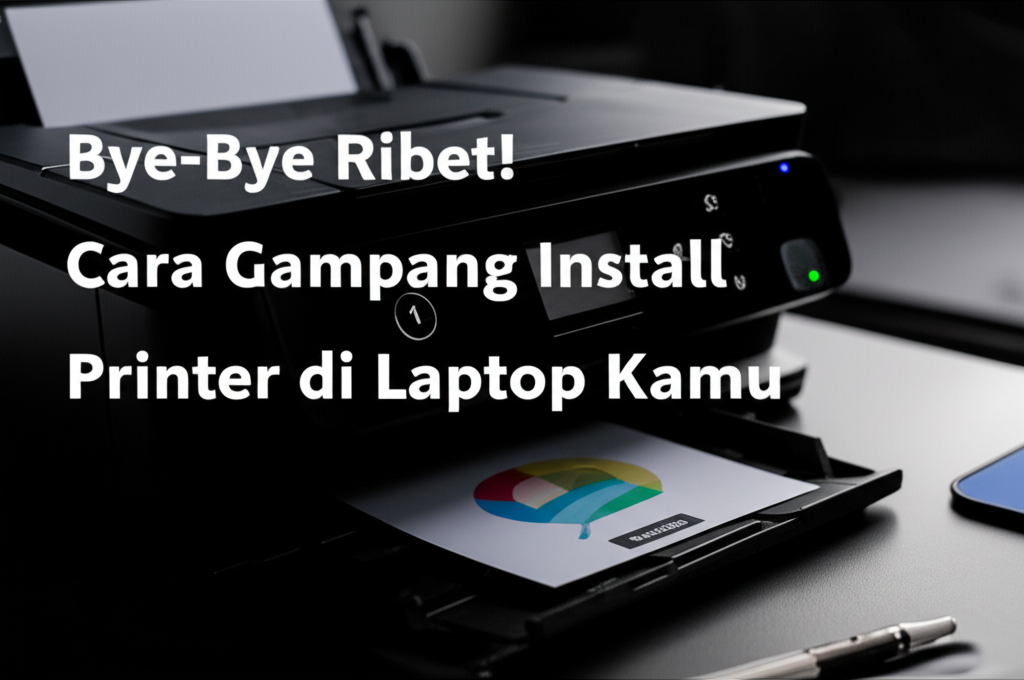 Bye-Bye Ribet! Cara Gampang Install Printer di Laptop Kamu