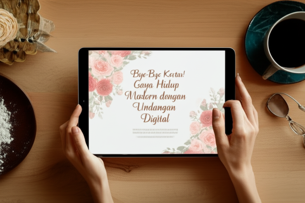 Bye-Bye Kertas! Gaya Hidup Modern dengan Undangan Digital