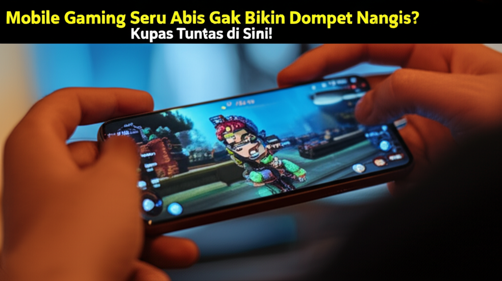 Mobile Gaming Seru Abis Gak Bikin Dompet Nangis? Kupas Tuntas di Sini!