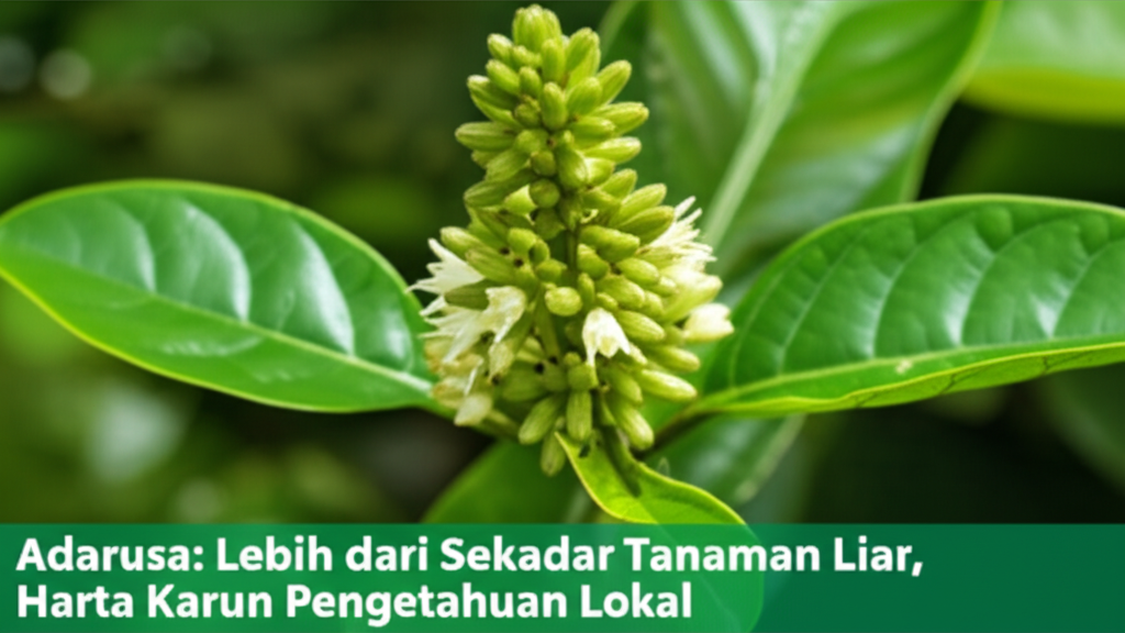 Adarusa: Lebih dari Sekadar Tanaman Liar, Harta Karun Pengetahuan Lokal
