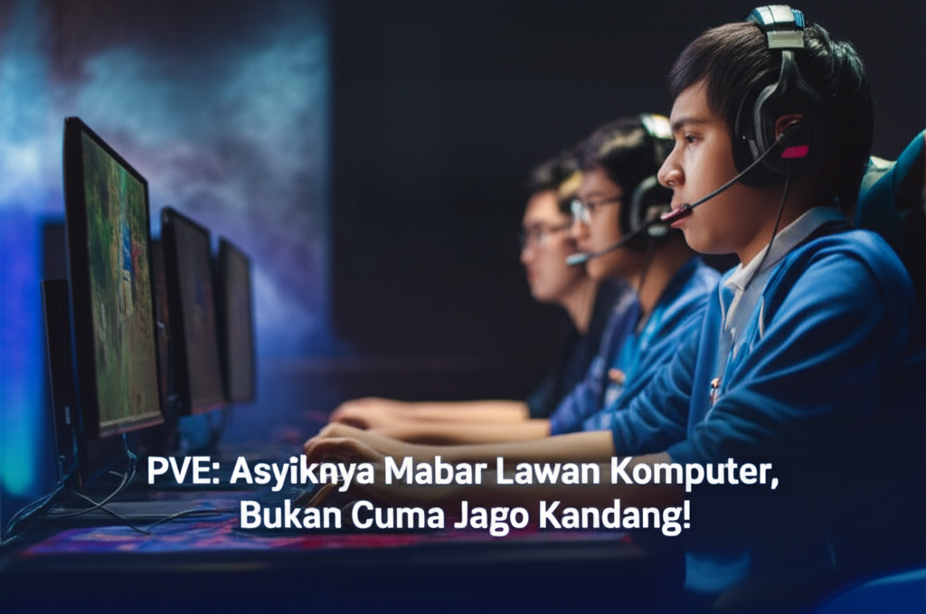 PVE: Asyiknya Mabar Lawan Komputer, Bukan Cuma Jago Kandang!