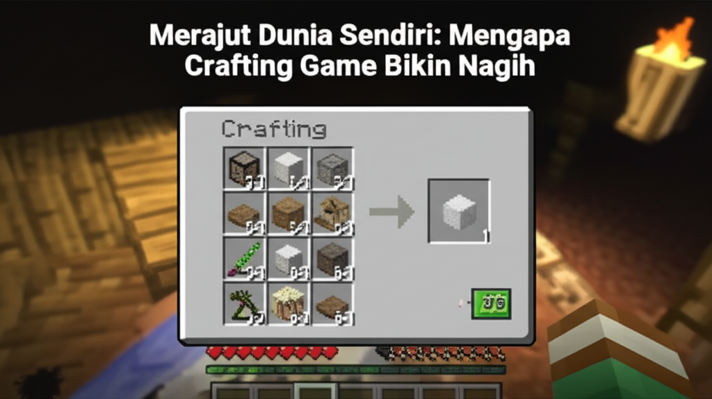 Merajut Dunia Sendiri: Mengapa Crafting Game Bikin Nagih