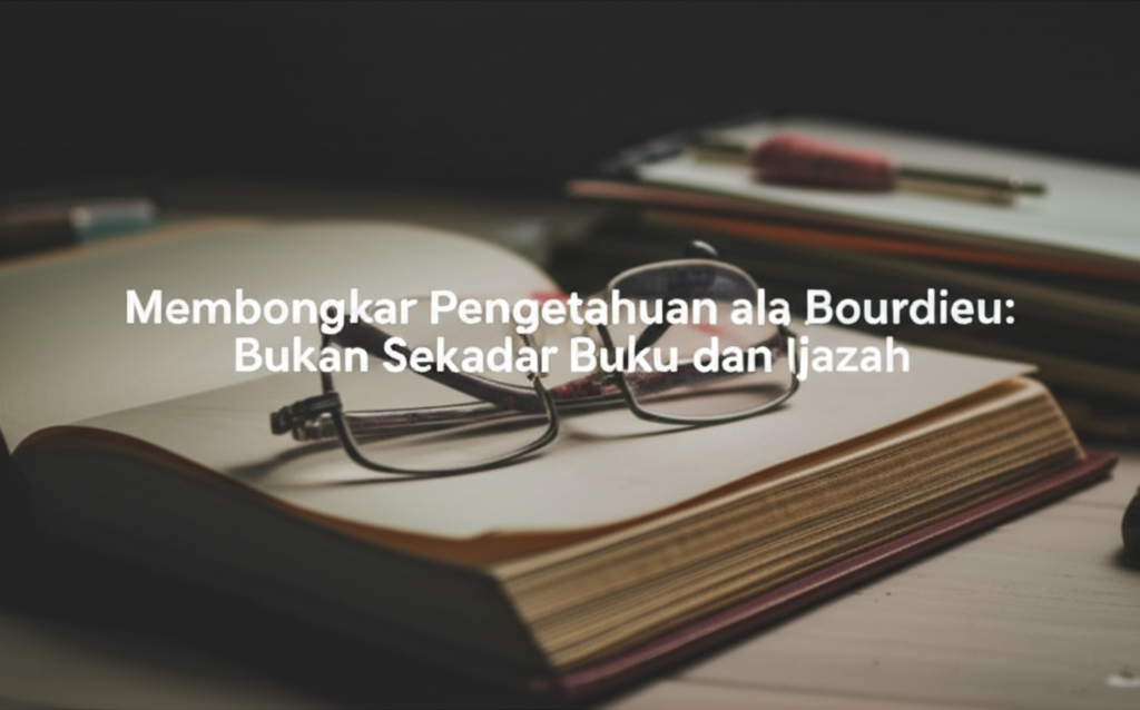 Membongkar Pengetahuan ala Bourdieu: Bukan Sekadar Buku dan Ijazah