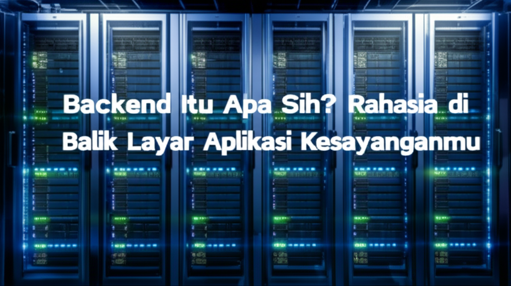 Backend Itu Apa Sih? Rahasia di Balik Layar Aplikasi Kesayanganmu