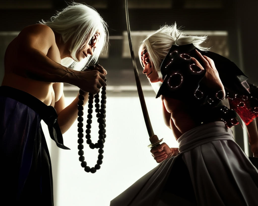 Gyomei Himejima vs Kokushibo: Pertarungan Pilar Batu Melawan Iblis Bulan Atas Satu