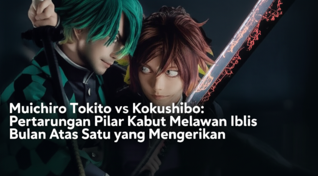 Muichiro Tokito vs Kokushibo: Pertarungan Pilar Kabut Melawan Iblis Bulan Atas Satu yang Mengerikan