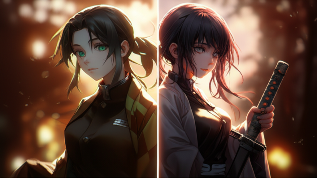 Dendam yang Membara: Kanao dan Inosuke Mencari Keadilan di Dunia Demon Slayer