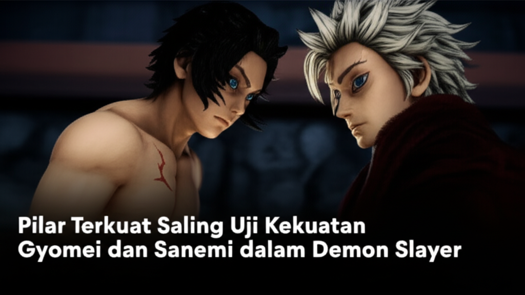 Pilar Terkuat Saling Uji Kekuatan Gyomei dan Sanemi dalam Demon Slayer