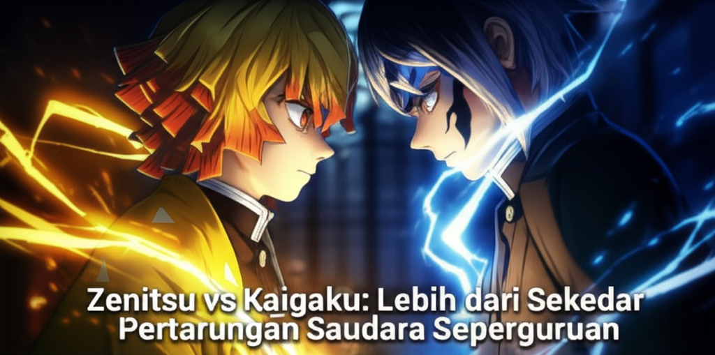 Zenitsu vs Kaigaku: Lebih dari Sekedar Pertarungan Saudara Seperguruan