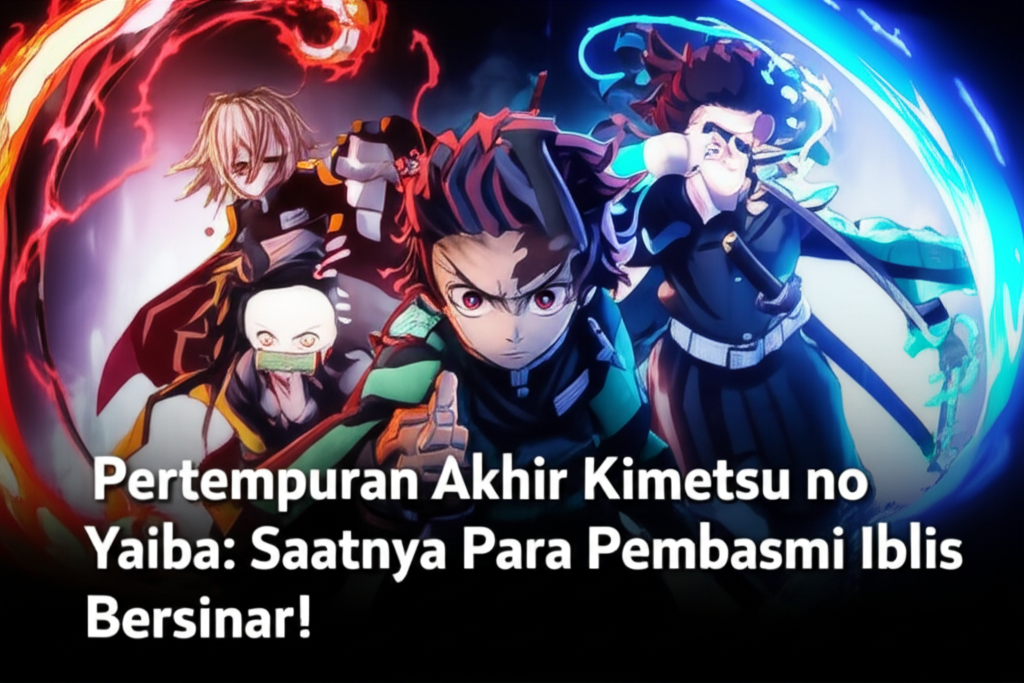 Pertempuran Akhir Kimetsu no Yaiba: Saatnya Para Pembasmi Iblis Bersinar!