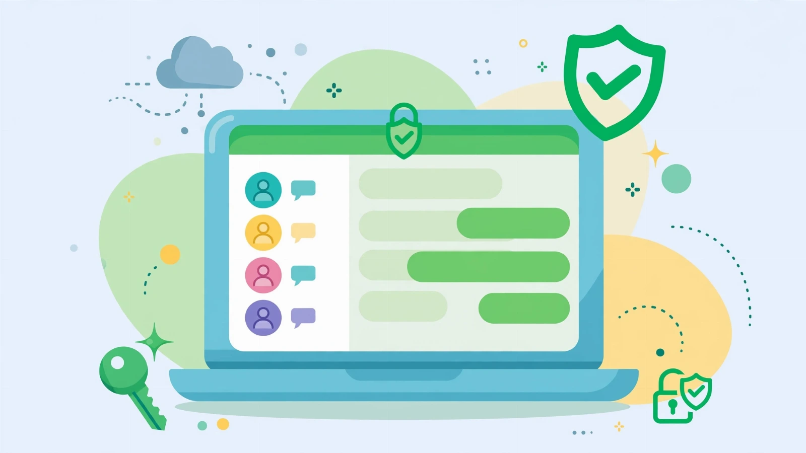 Ilustrasi artikel WhatsApp Web, Cara Pakai Aman untuk Chat Lebih Praktis